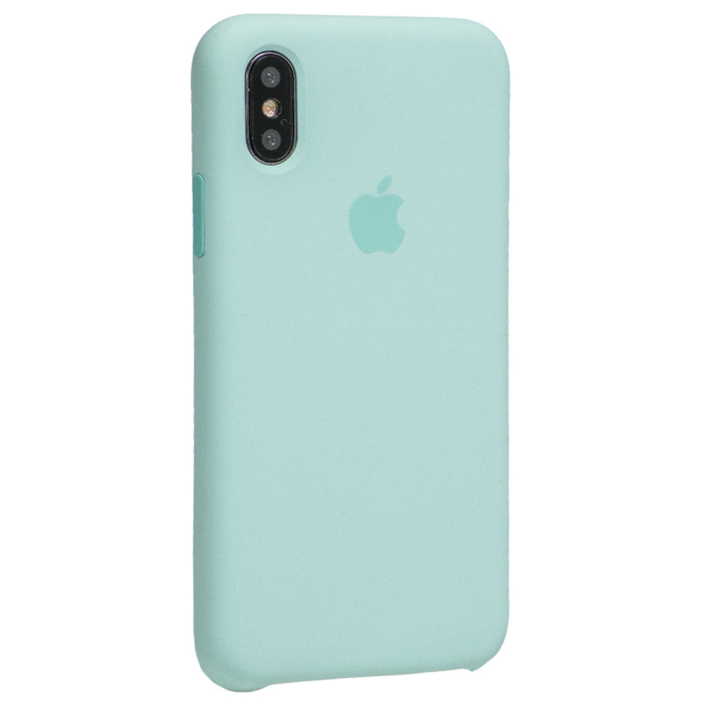 Original Silicone Case HC — iPhone Xs Max — Turquoise (44)