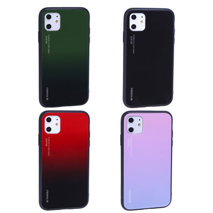 Gradient Glass Case — iPhone 11 — Powder