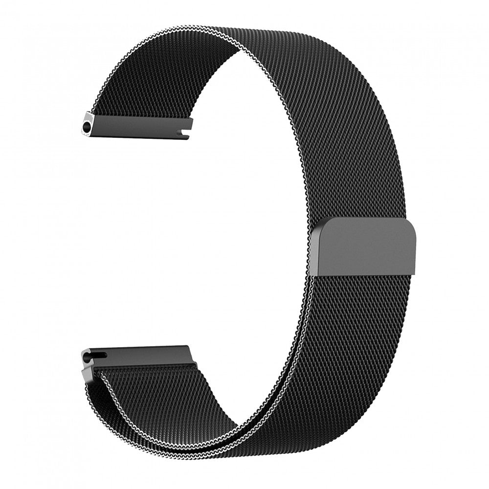 Ремінець Milanese Loop — Універсальний 20 mm — Black