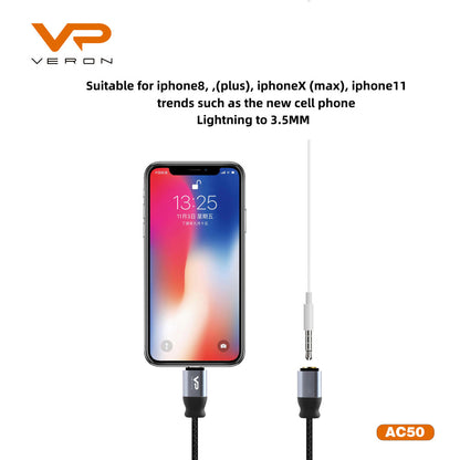 Adapter Lightning To 3.5mm — Veron VR-AC50