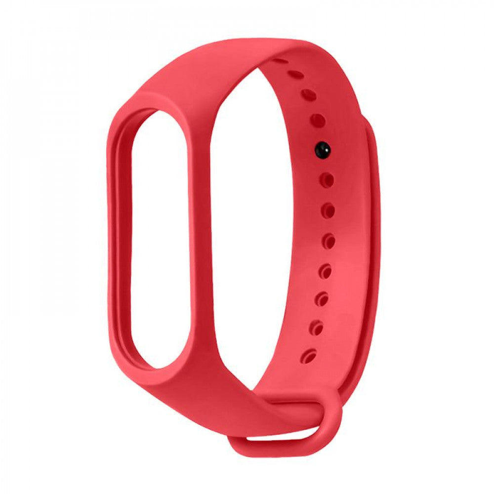 Ремінець Silicone Sport Band — Xiaomi Mi Band 5 | 6 | 7 — Red