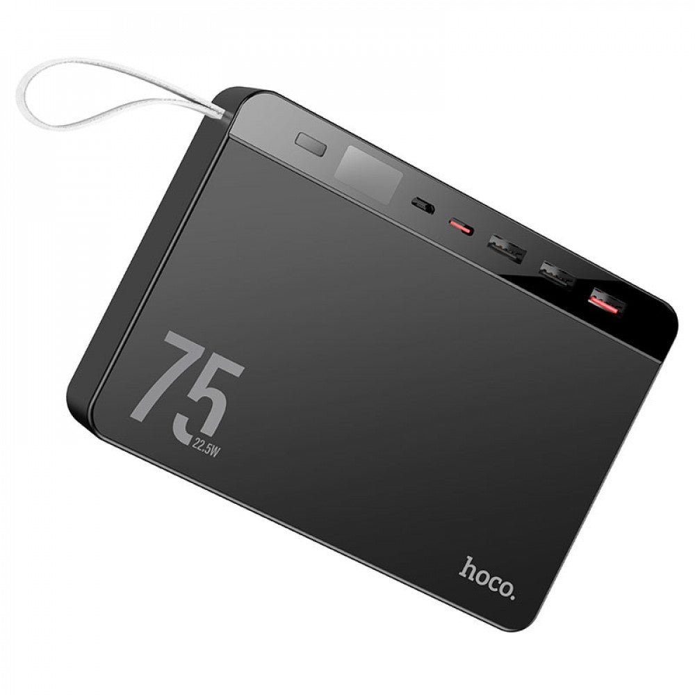 Power Bank 75000 mAh | 22.5W — Hoco J94 — Black