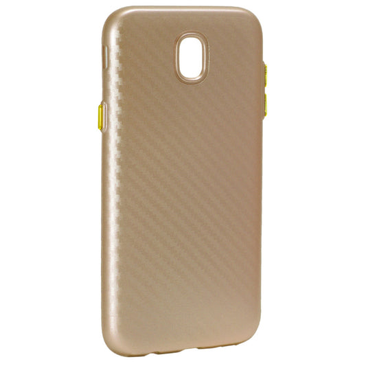 Carbon Case TPU — Samsung J7 2017(J730) — Gold