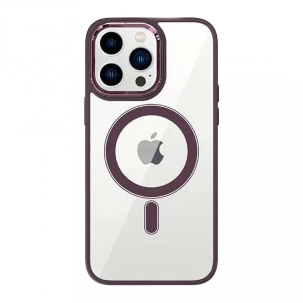 Color Clear Case with MagSafe — iPhone 14 Pro — Deep Purple