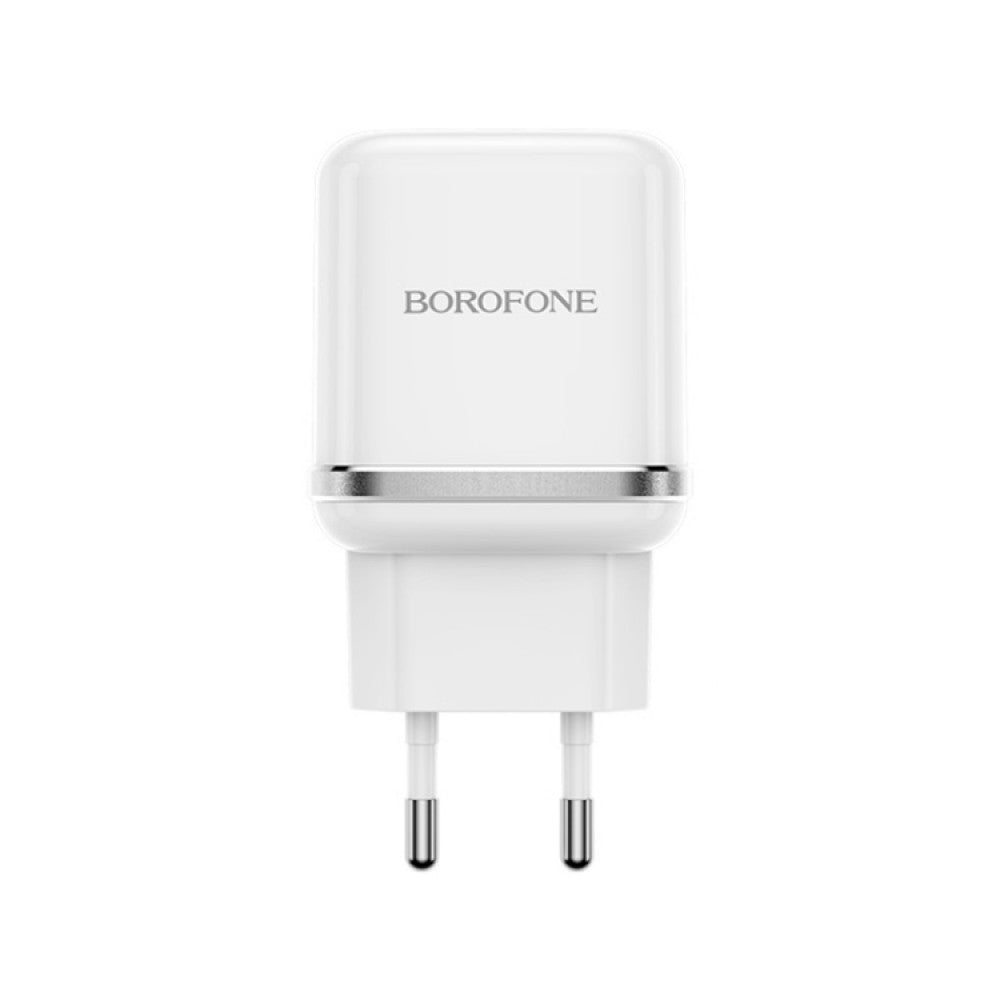 Home Charger | 18W | QC3.0 — Borofone BA36A — White