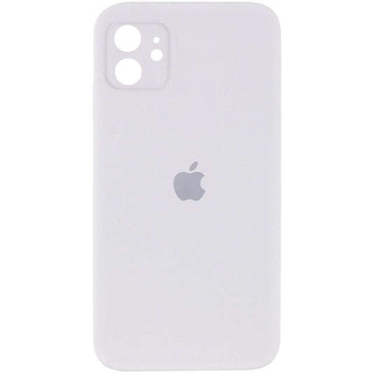 Original Silicone Case with protective camera — iPhone 15  — White (9)