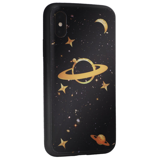 Glass with print TPU Case — iPhone 6 ; 6S — Space X