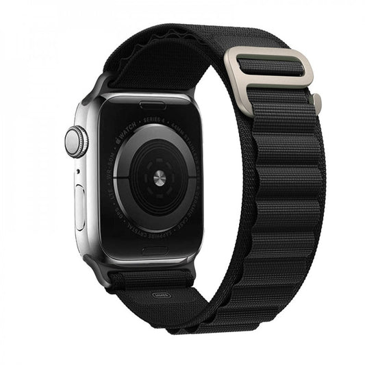 Ремінець Alpine Loop Design — Apple Watch 42 mm | 44 mm | 45 mm | 49 mm — Black