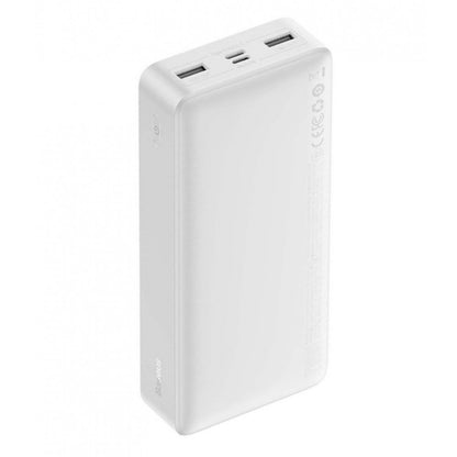 Power Bank 20000 mAh | 15W | Digital Display — Baseus (PPDML-J02) — PPDML-J02 White