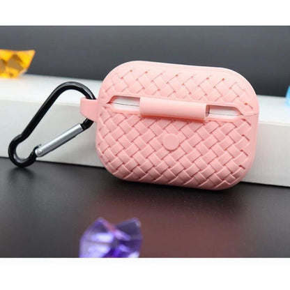 Airpods 3 Case — Fabric Pattern — Pink