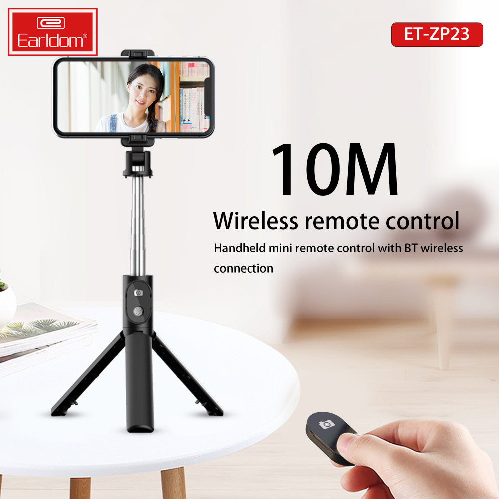 Monopod Tripod For Mobile | Bluetooth | 0.68m | Earldom ET-ZP23