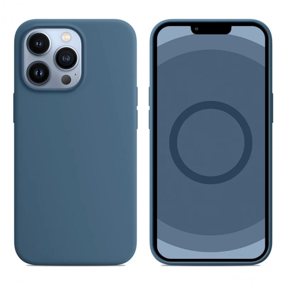 Silicone Case with MagSafe — iPhone 13 Pro — Abyss Blue