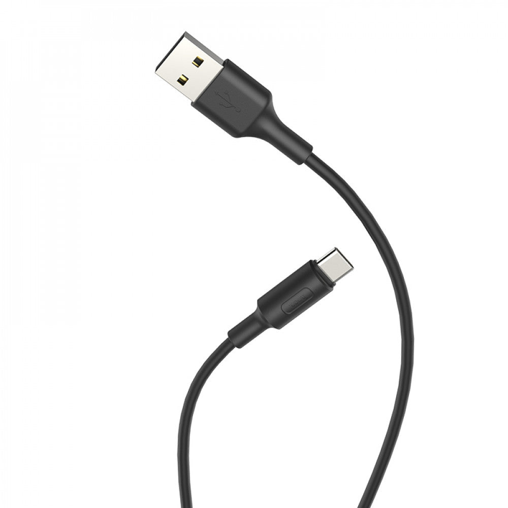 Кабель USB C 2A (1m) — Hoco X25 — Black