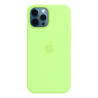 Original Silicone Case Full Size — iPhone 13 6.1" — Blue Bird Feather