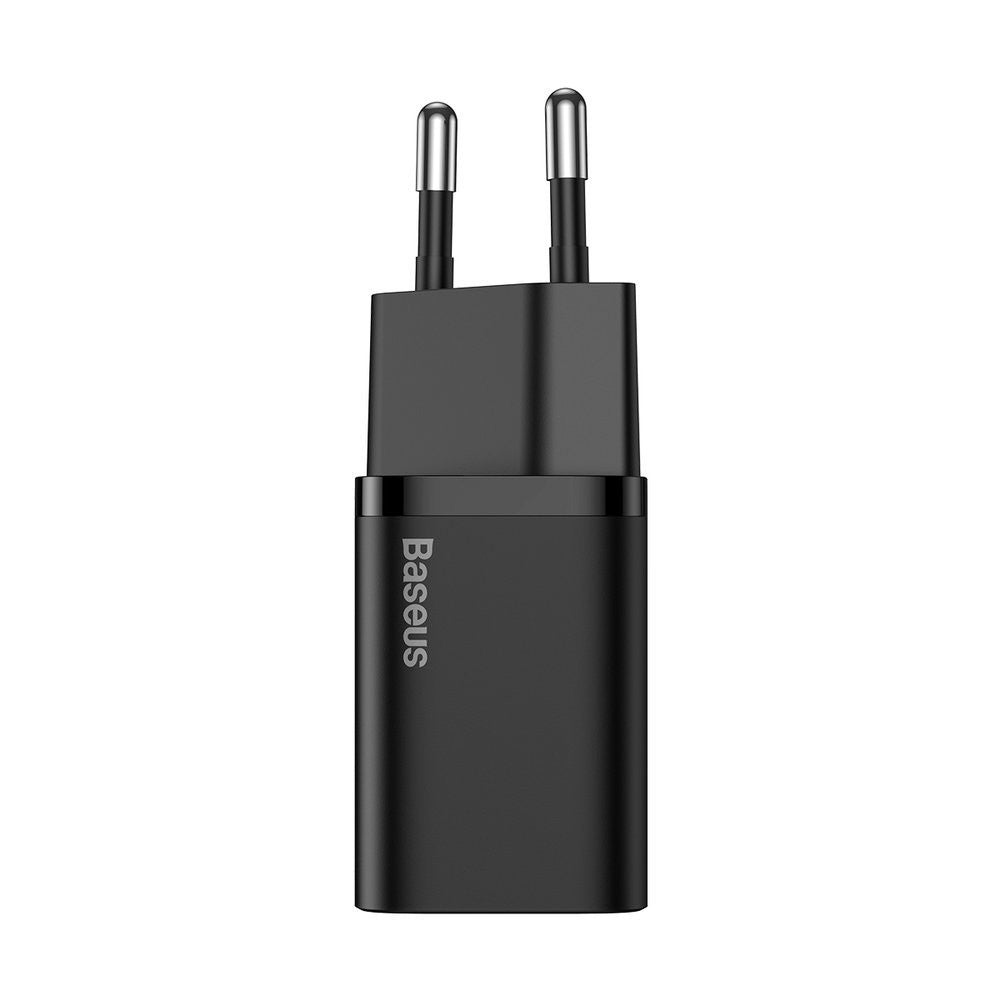 Home Charger | 20W | 1C — Baseus (CCSUP-B) Super Si Quick Charger — CCSUP-B01 Black