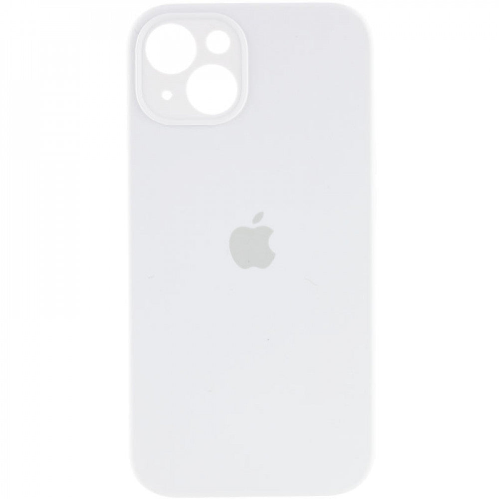 Original Silicone Case with protective camera — iPhone 14  — White (9)