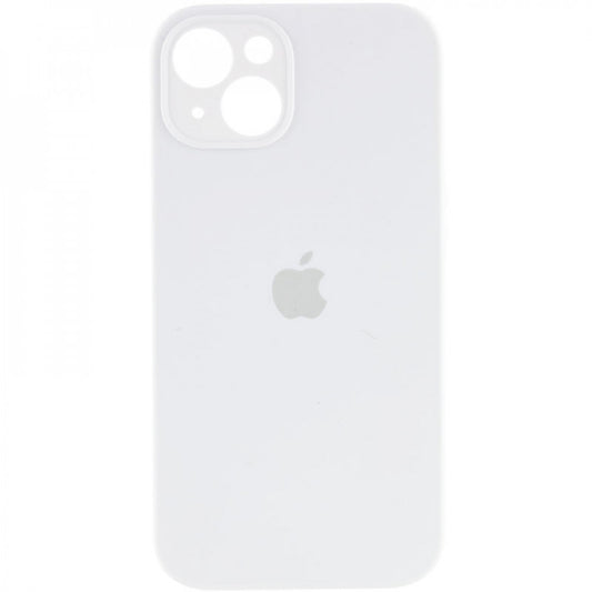 Original Silicone Case with protective camera — iPhone 14  — White (9)