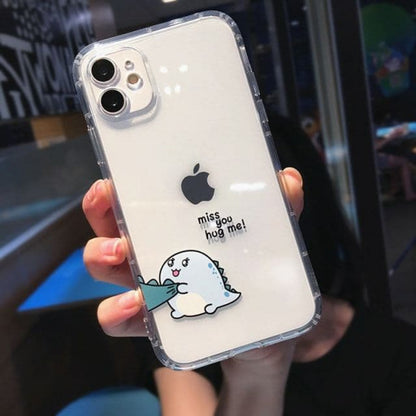 Cute Cartoon Animal Dinosaur TPU Case  — iPhone 13 Pro Max 6.7" — Design 2