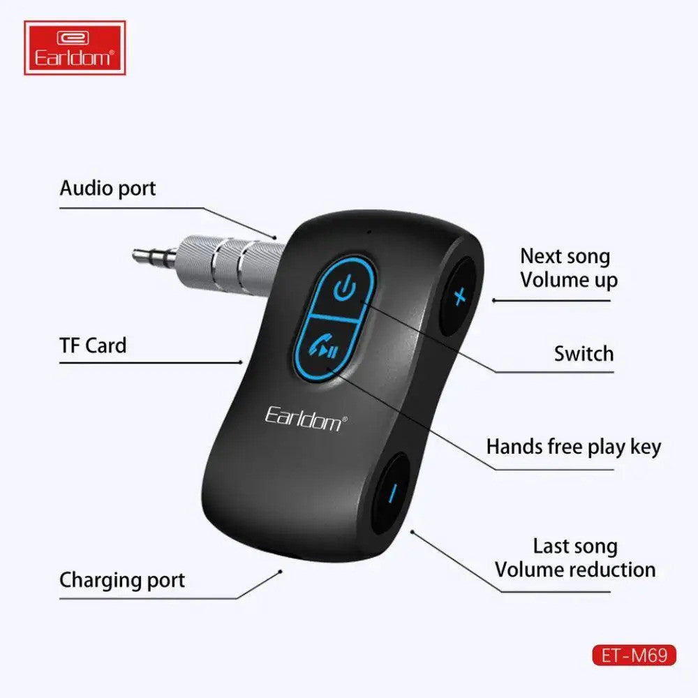 Bluetooth Audio Receiver — Earldom ET-M69