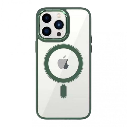 Color Clear Case with MagSafe — iPhone 14  — Alpine Green