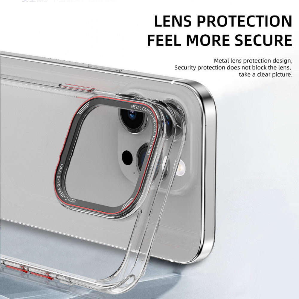 Ipaky MJ Series TPU Case — iPhone 15 Pro — Transparent