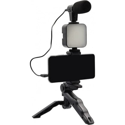 Tripod Stand | Bluetooth | Microphone LED Lamp | AY-49