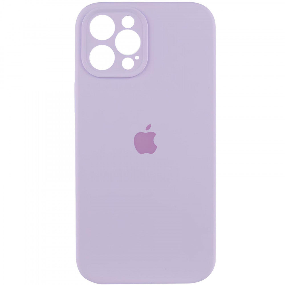 Original Silicone Case with protective camera — iPhone 12 Pro — Lilac (5)