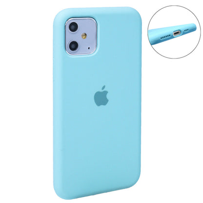 Original Silicone Case Full Size — iPhone 11 — Neon Piink