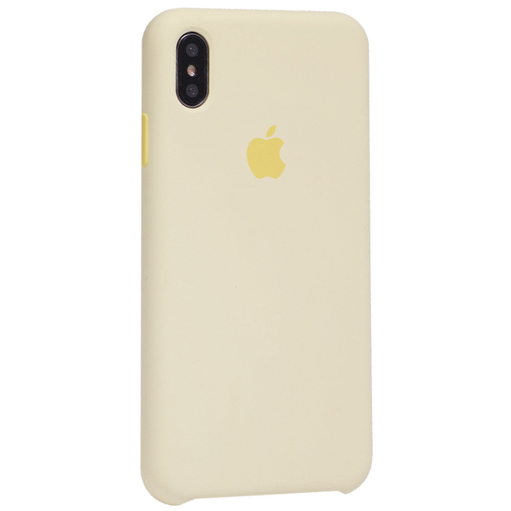 Original Silicone Case ® — iPhone Xs Max  — Mellow Yellow (51)