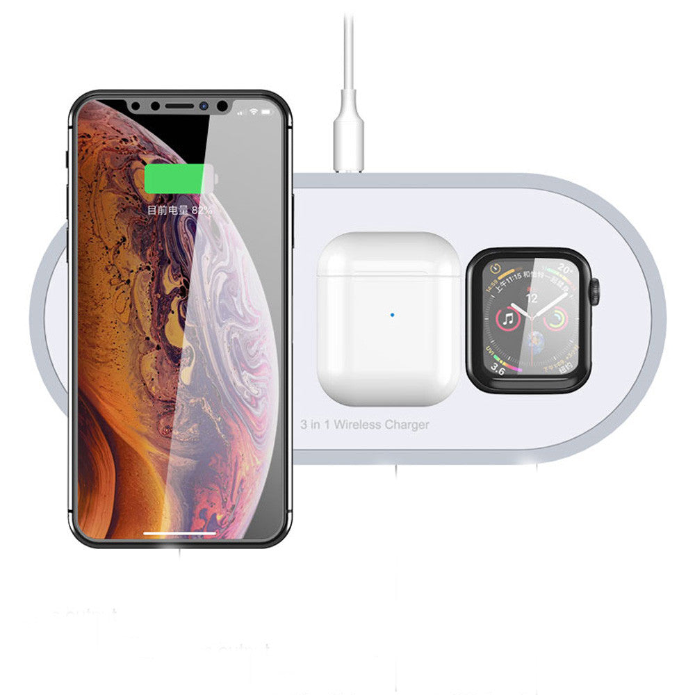 Wireless Charger 3 in 1 — W40 — White