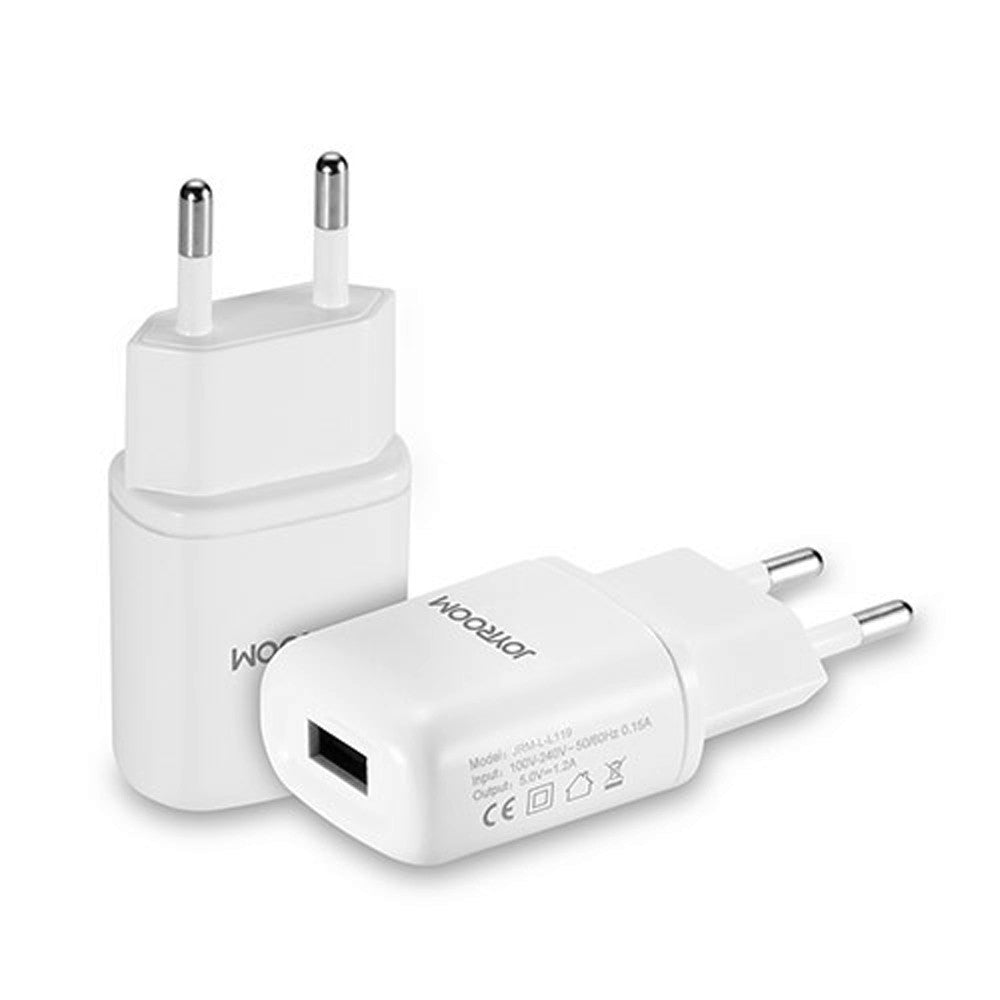 Home Charger | 1.2A | 1U | Lightning Cable (1m) — Joyroom L-L119 UMI — White