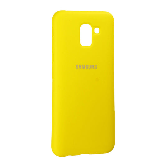 Original Silicone Case — Samsung J4 2018(J400)  — Yellow