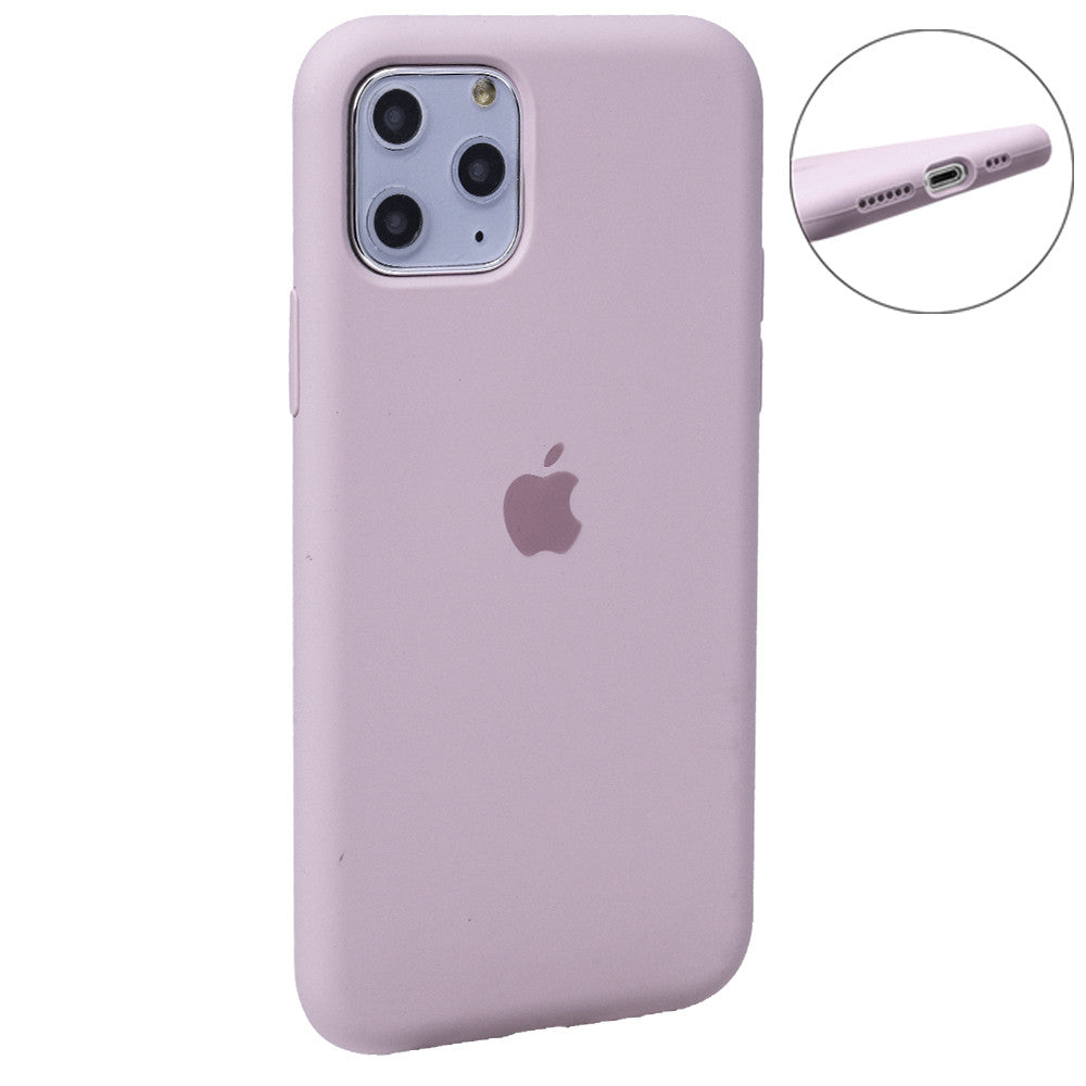 Original Silicone Case Full Size — iPhone 11 Pro Max — Pink Sand (19)