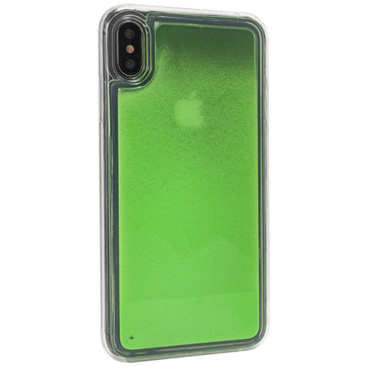 Liquid Glow Night Sand TPU Case — iPhone Xs  — Green