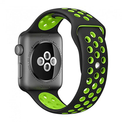 Ремінець Sport Nike — Apple Watch 38 mm | 40 mm | 41 mm — Black & White