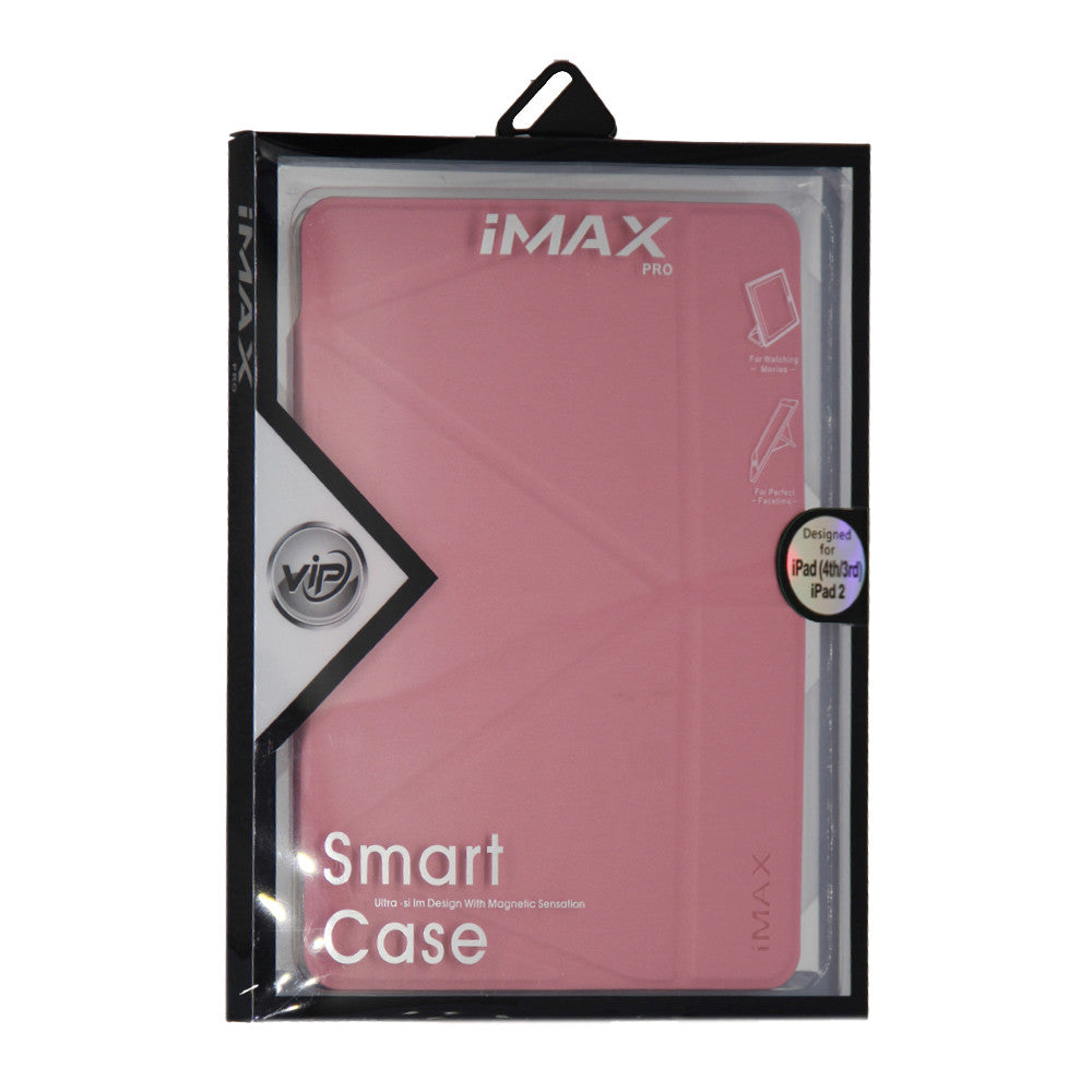 Leather Book Case — Samsung Tab 3 Light (T110 ; T111) — iMax b — Pink