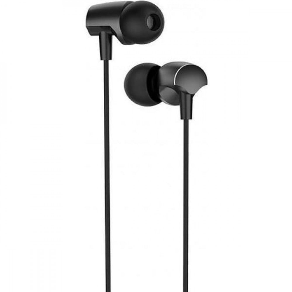 Навушники з мікрофоном 3.5mm —  Hoco M34 Honor Music — Black