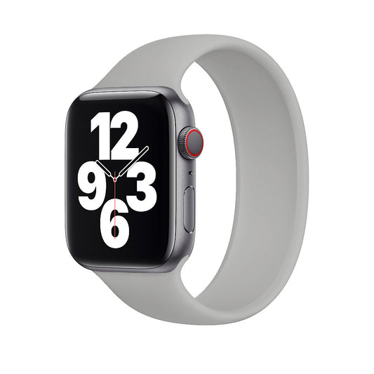 Ремінець Solo Loop (M) — Apple Watch 42 mm | 44 mm | 45 mm | 49 mm — Gray