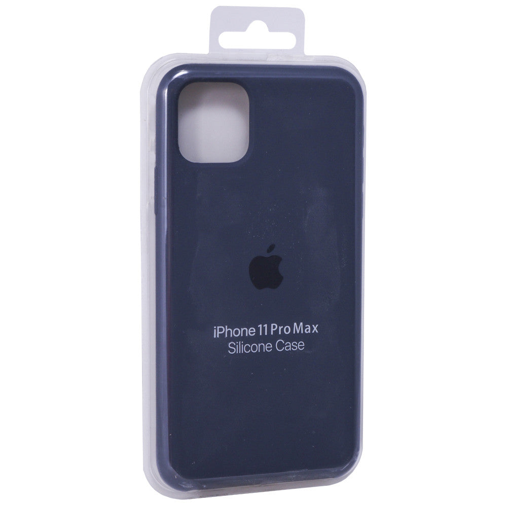 Original Silicone Case Full Size — iPhone 11 Pro Max — Midnight Blue (8)