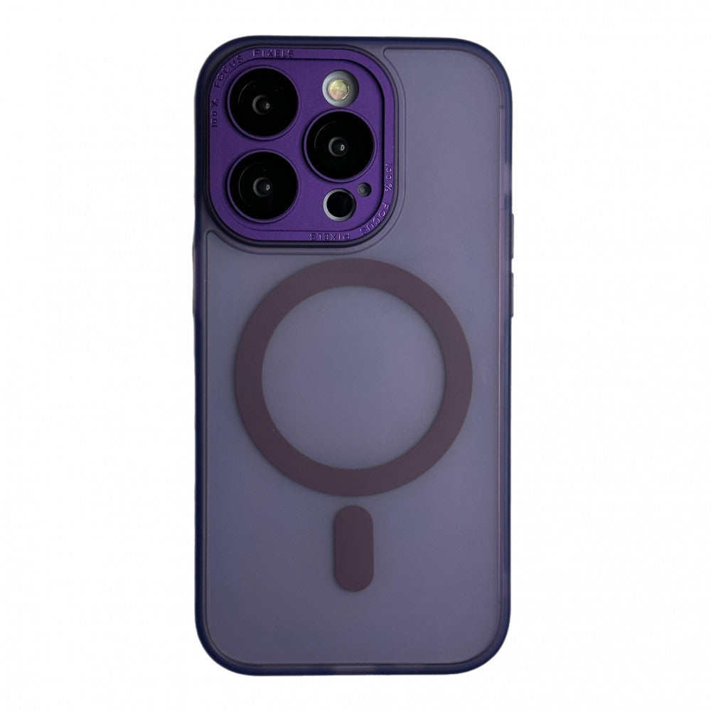 Protective camera Matte Case with MagSafe — iPhone 14 Pro — Deep Purple