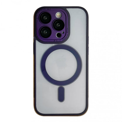 Protective camera Clear Case with MagSafe — iPhone 12 Pro Max — Deep Purple