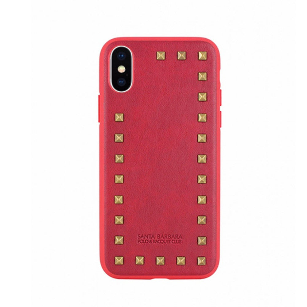 Polo Debonair Leather Case  iPhone X ; XS — Red