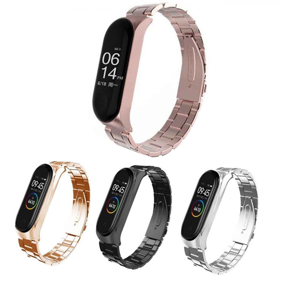 Ремінець Bead Design — Xiaomi Mi Band 5 | 6 — Rose Gold