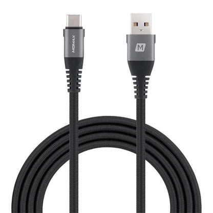 Кабель USB C 5A (2m) — Momax DA18E Space Gray