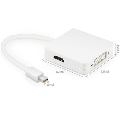 Переходник Mini DP - HDMI+VGA+DVI