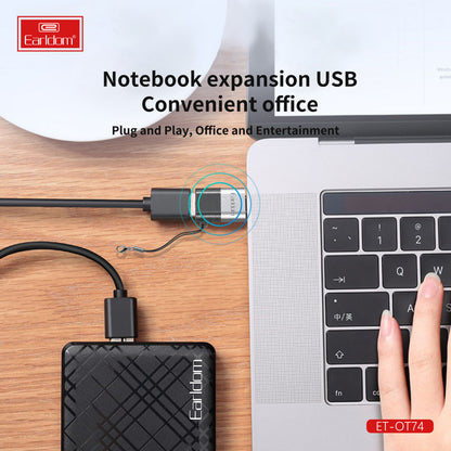 Adapter USB A To USB C — Earldom ET-OT74