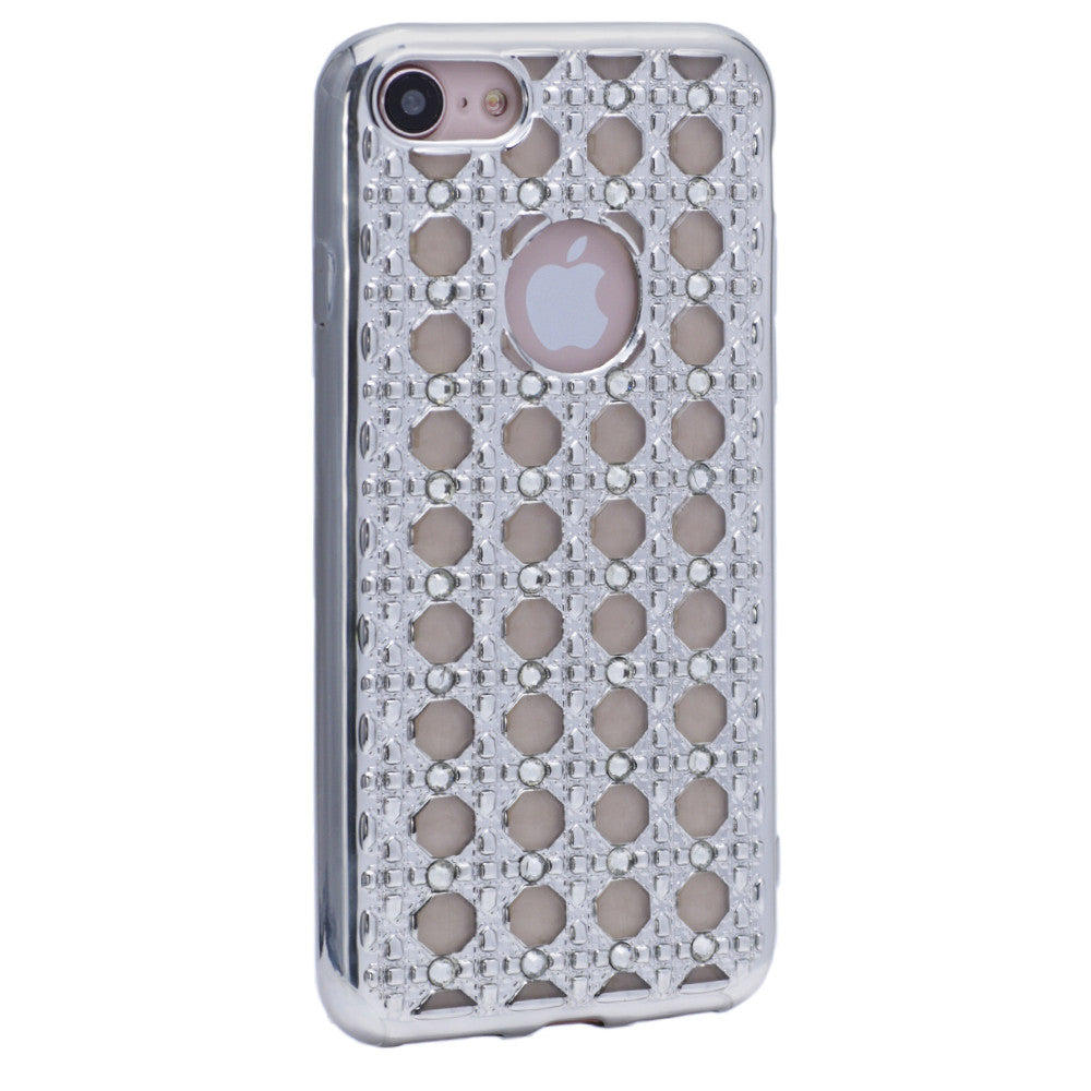 Fashion Stone TPU Case — iPhone 7 ; 8 — White