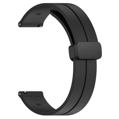 Ремінець Silicone Magic Lock — Універсальний 22 mm — Black