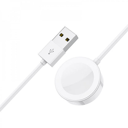 Wireless Charger — Borofone BQ13C iWatch — White