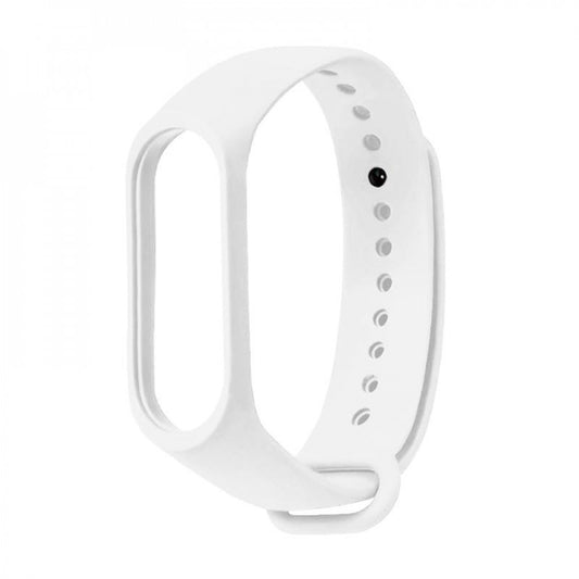 Ремінець Silicone Sport Band — Xiaomi Mi Band 5 | 6 | 7 — White